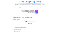 Desktop Screenshot of developingperspective.com